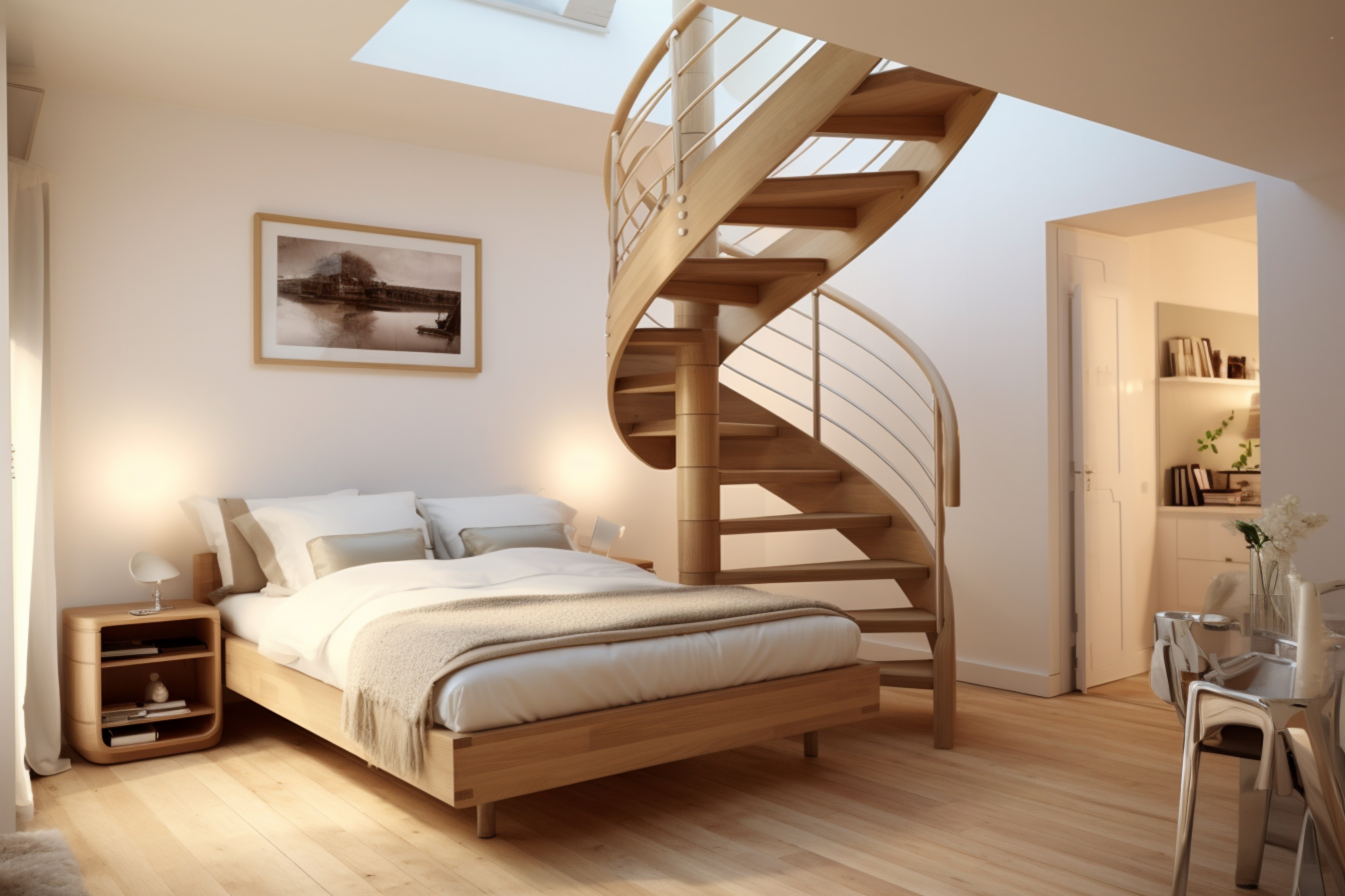 Spiral Staircase Loft Conversion - JJ Developments Loft Conversion